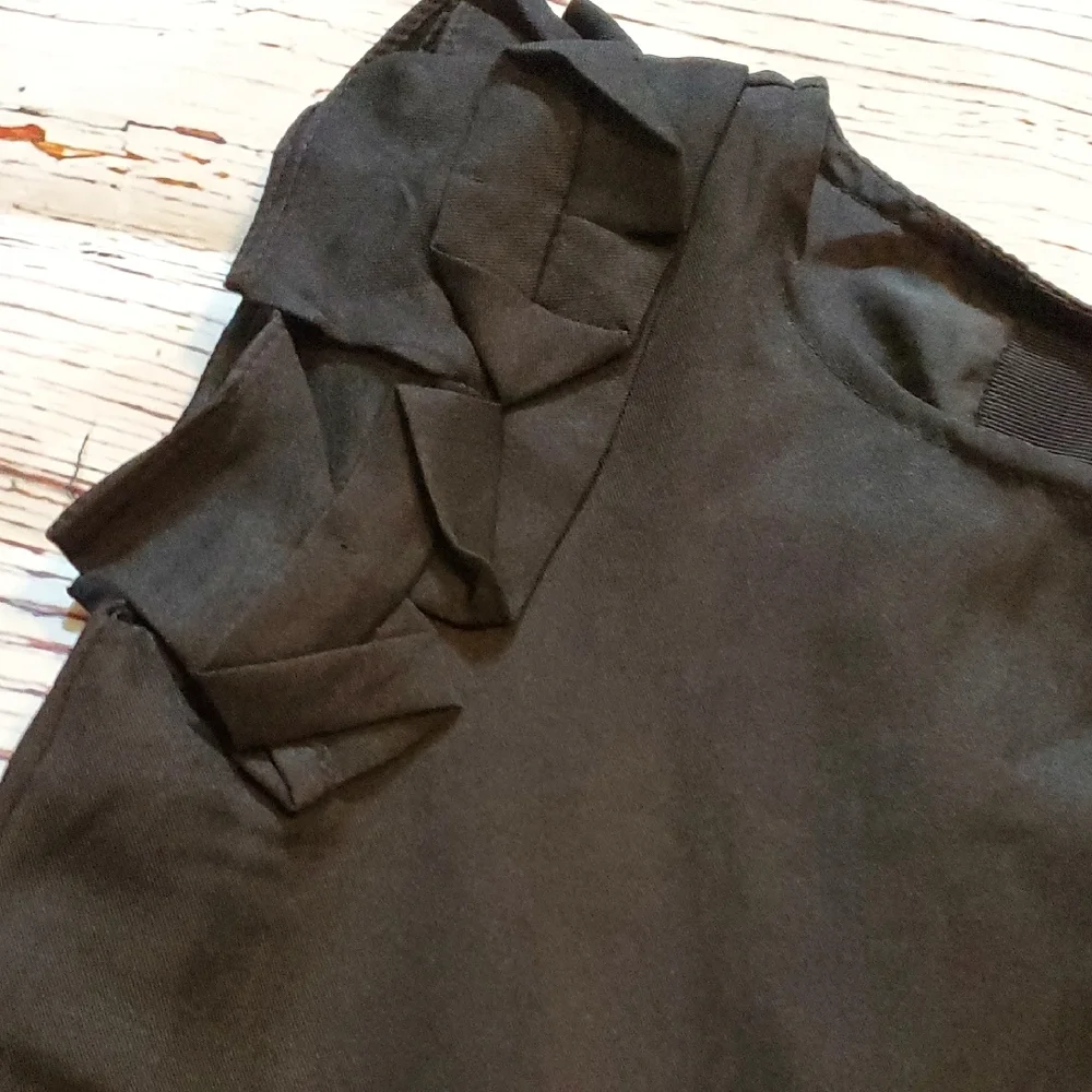 Gymboree Black Tiered Ruffled Sundress 👩🖤